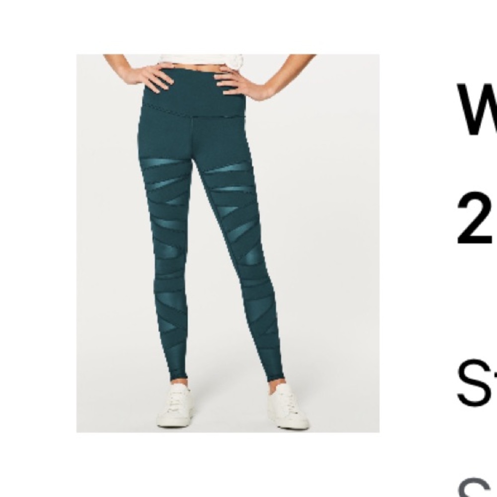 Lululemon tech mesh leggings Black Friday Sale